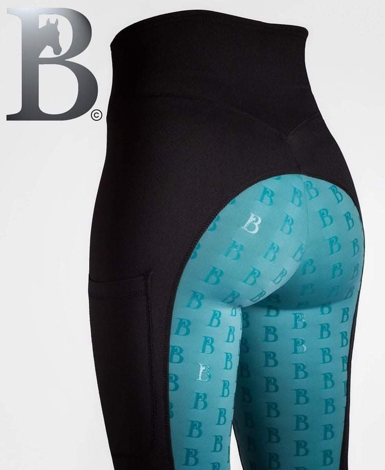 Brave Pants Aqua Leggings CLEARANCE